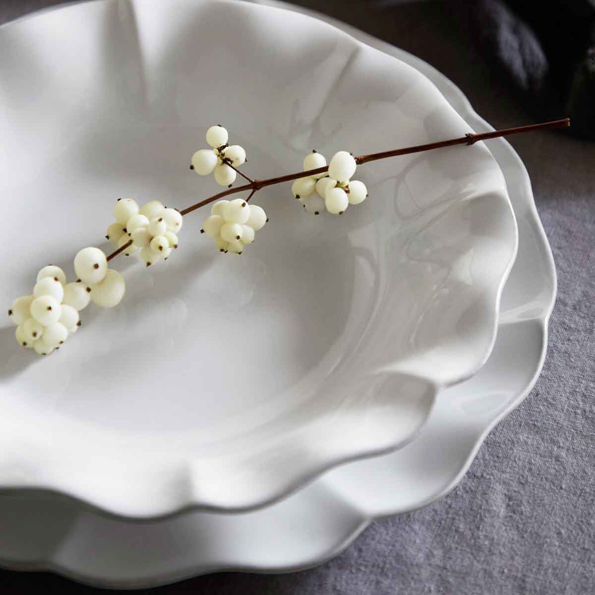 301753 Costa Nova Rosa Branco Pasta Bowl 247mm / 800ml Tomkin Australia Hospitality Supplies