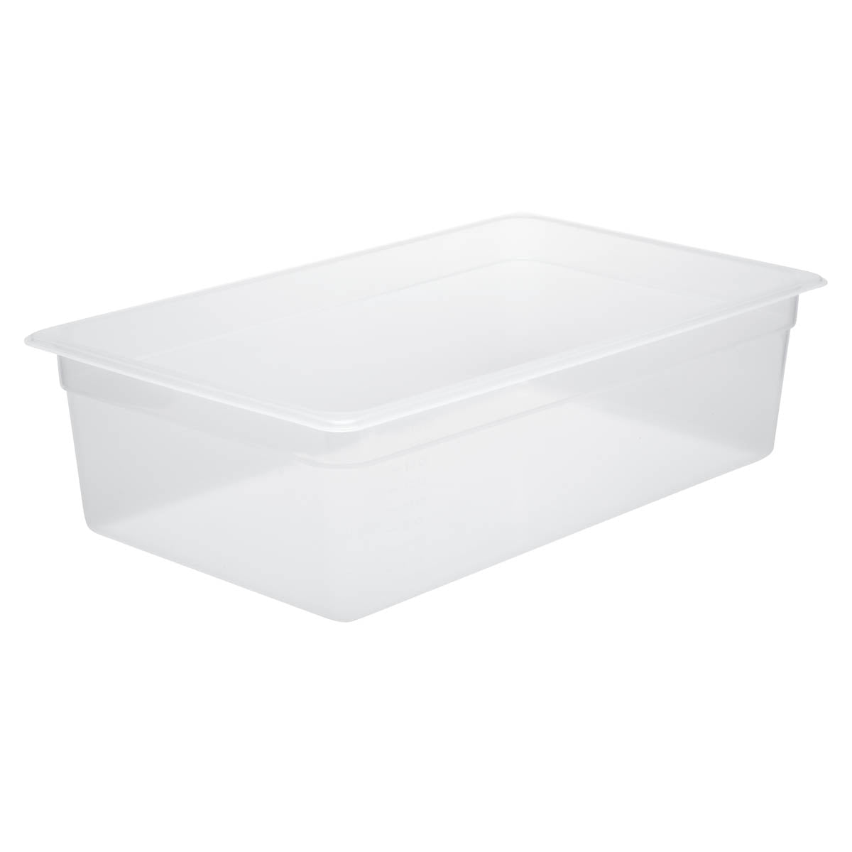 CPP-11100 Chef Inox  GN Storage Container Polypropylene Size 1/1 x 100mm Clear Tomkin Australia Hospitality Supplies