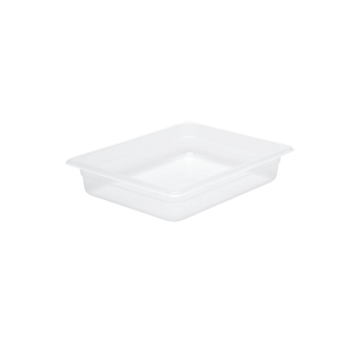 CPP-12065 Chef Inox  GN Storage Container Polypropylene Size 1/2 x 65mm Clear Tomkin Australia Hospitality Supplies