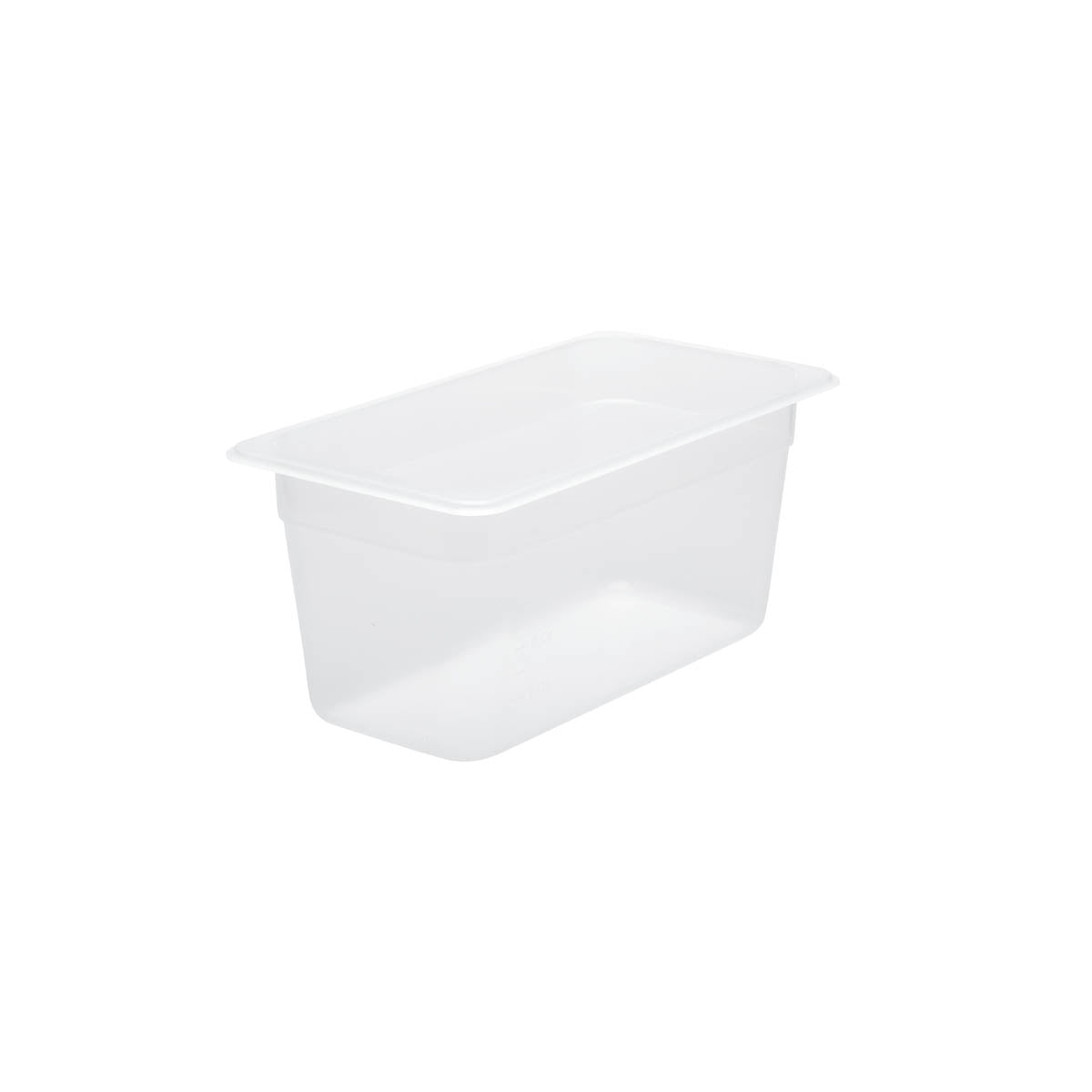 CPP-13150 Chef Inox  GN Storage Container Polypropylene Size 1/3 x 150mm Clear Tomkin Australia Hospitality Supplies