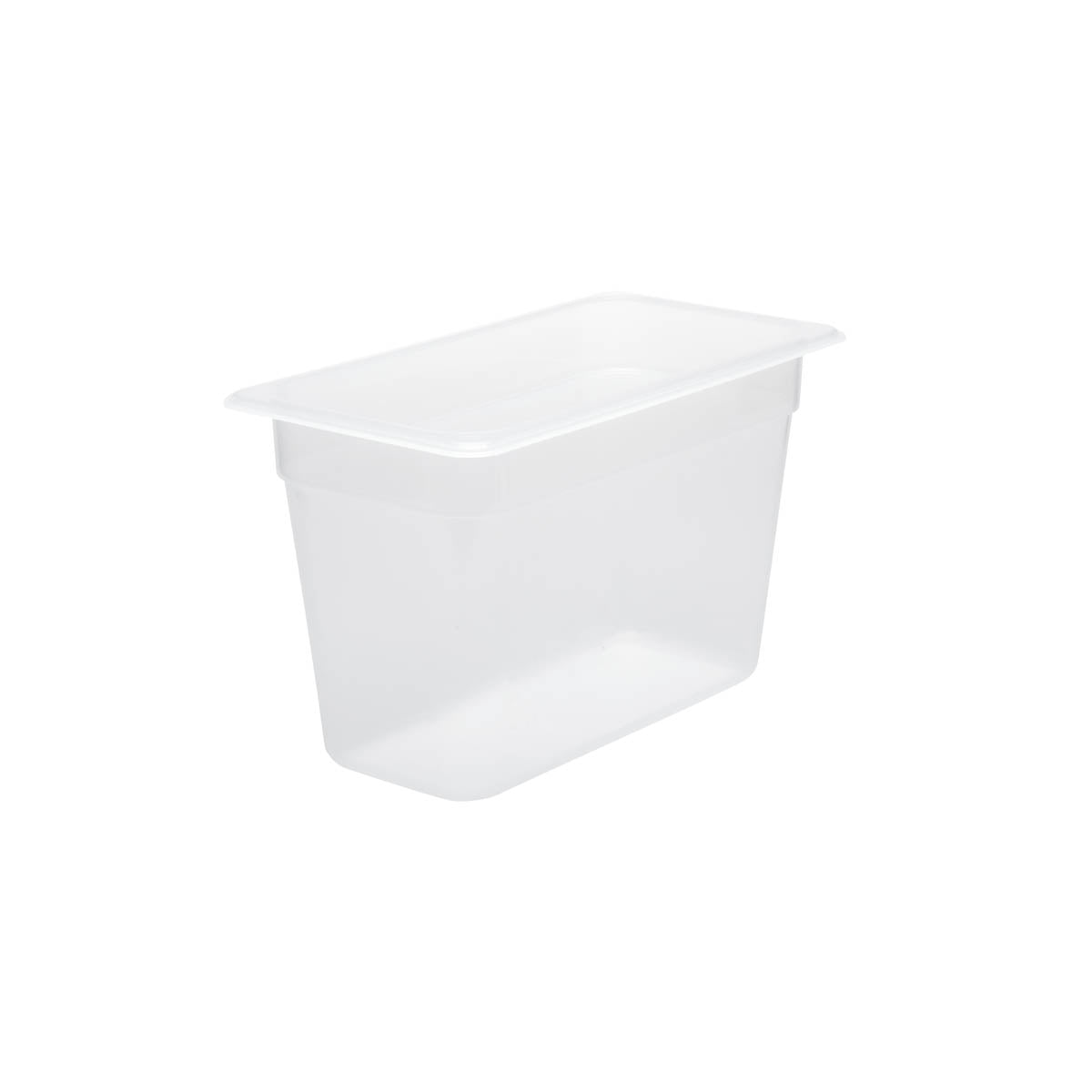 CPP-13200 Chef Inox  GN Storage Container Polypropylene Size 1/3 x 200mm Clear Tomkin Australia Hospitality Supplies