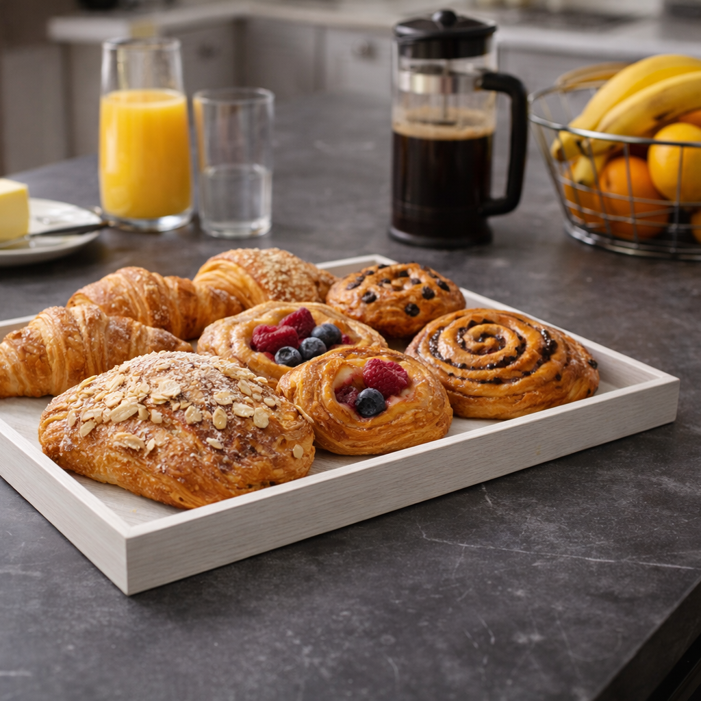 CRASTERBUFR042 Craster Craster Flow White Tray Tall 1/2 Size 325x265x40mm Tomkin Australia Hospitality Supplies