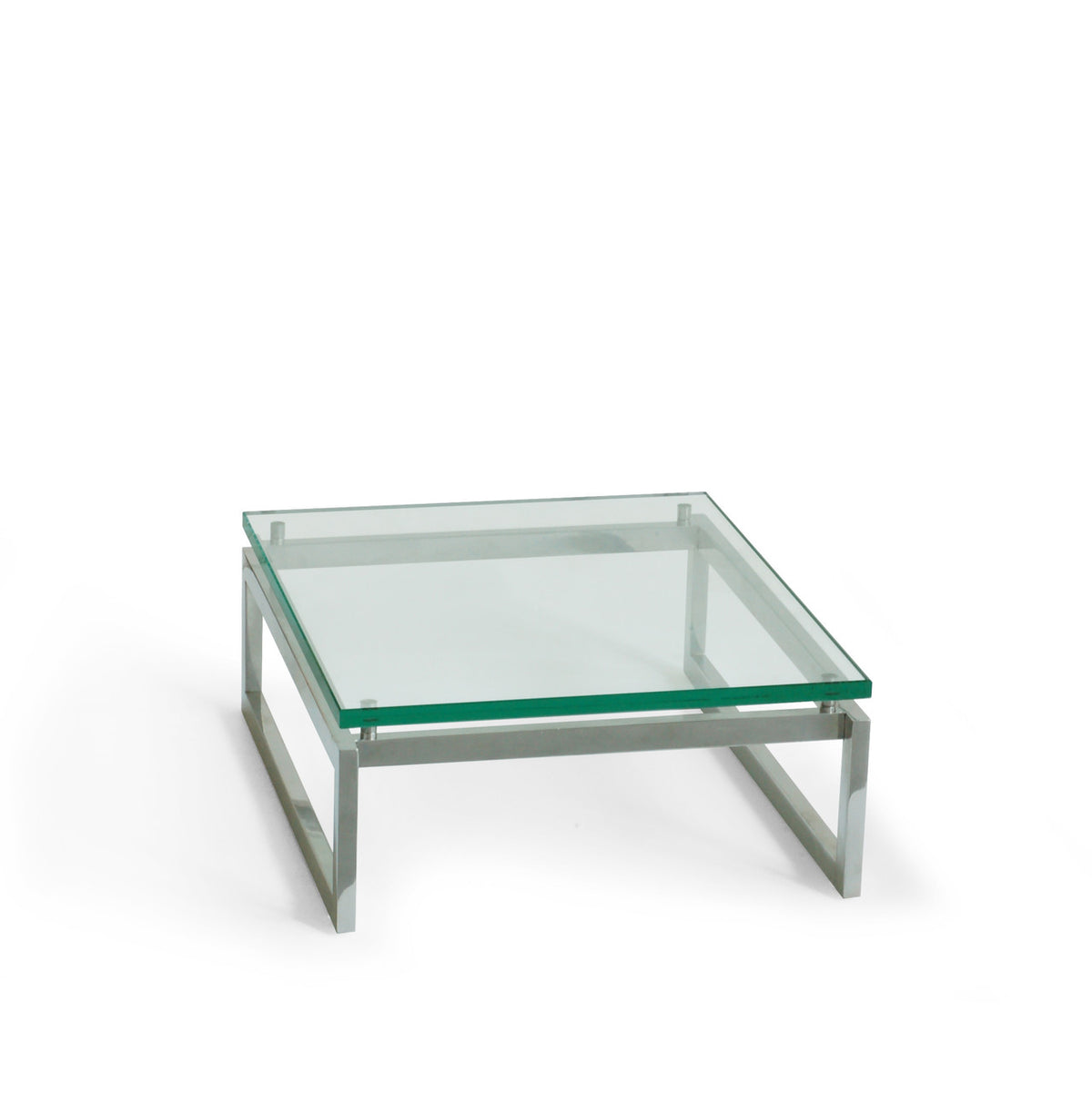Craster Flow Clear Glass Plinth 1/2 Size 325x265x20mm