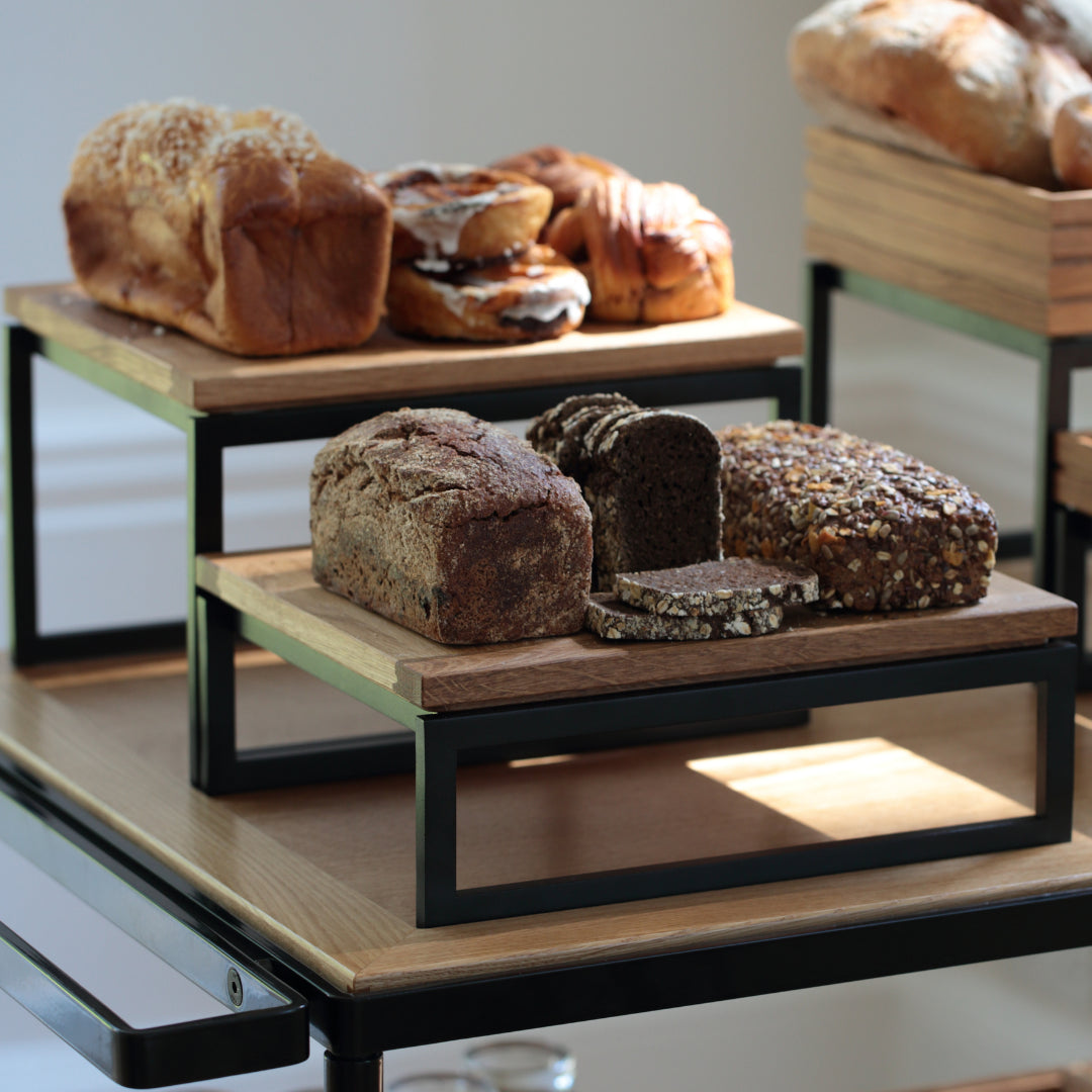 Craster Flow Walnut Plinth 1/2 Size 325x265x20mm