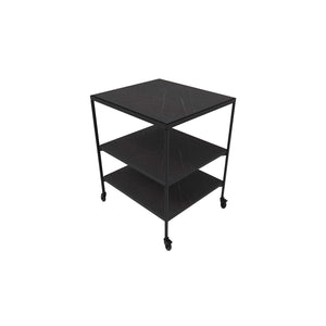 Craster Fare 2.1 Black and White Marble Trolley 791x669x897mm