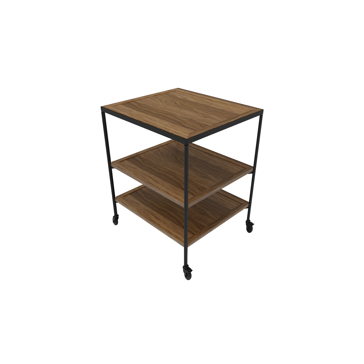 CRASTERTOMOD21WALN Craster Fare 2.1 Walnut Trolley 791x669x897mm Tomkin Australia Hospitality Supplies 