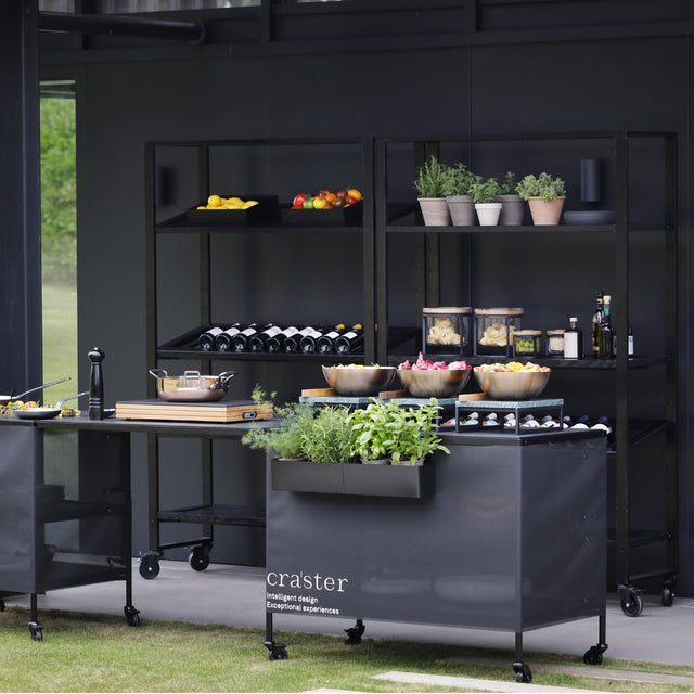 Craster Fare Trolley Speed Rail 650x123x212mm