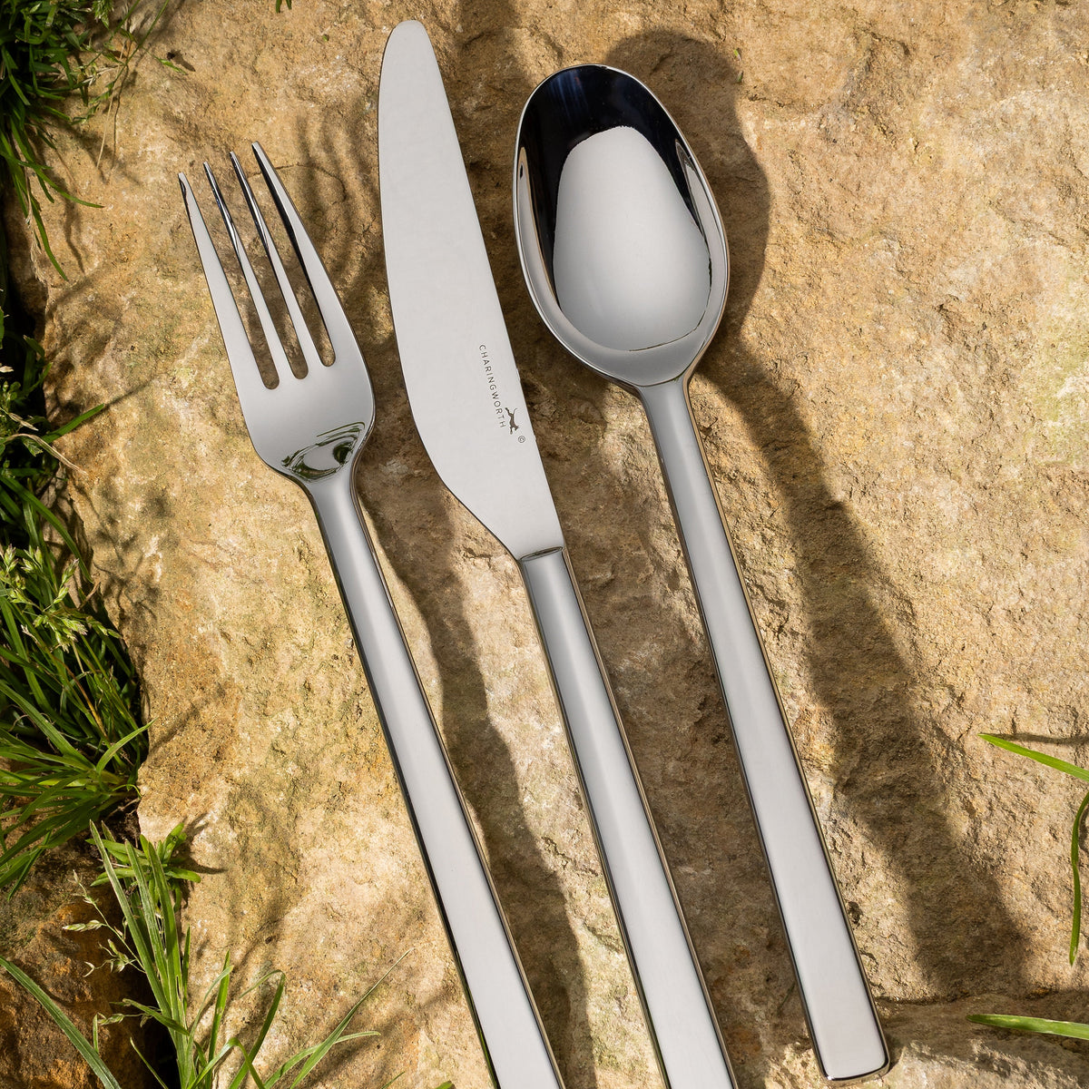 Strata Mirror Table Knife 240mm