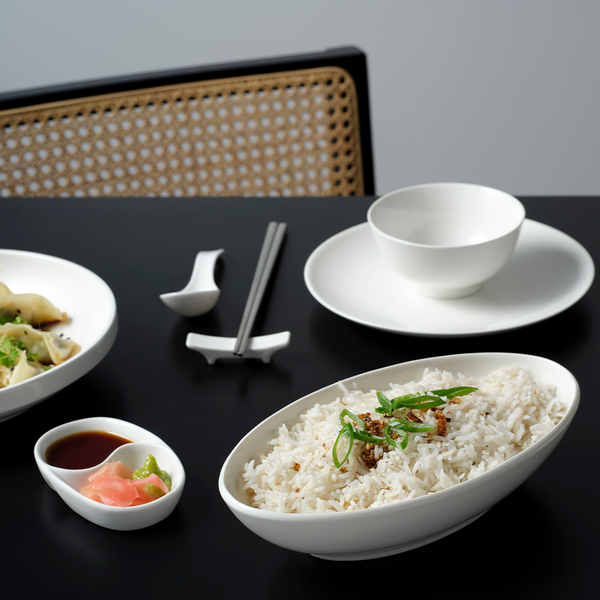 Tablekraft Core White Rice Bowl 110mm | Tomkin Australia