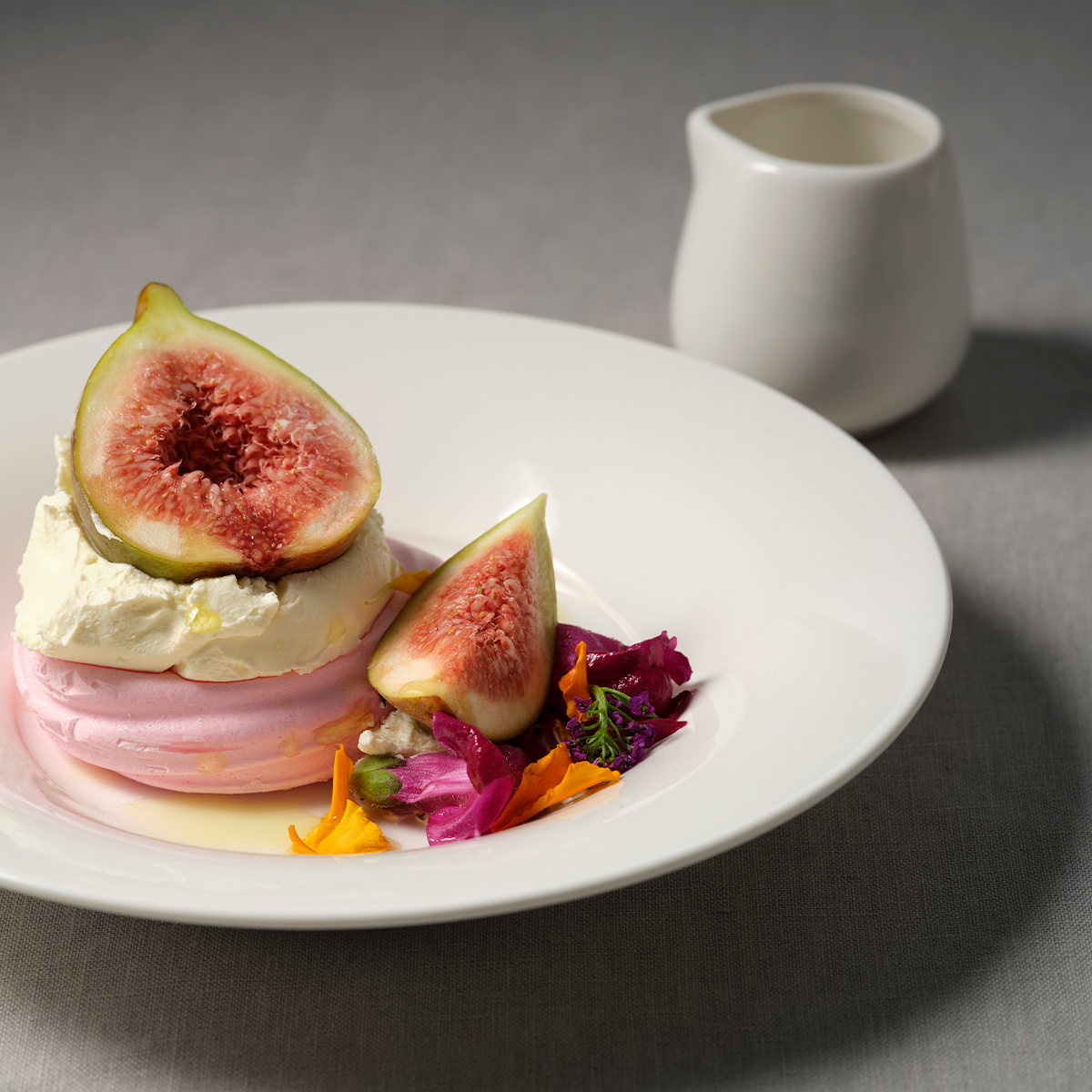 92060 Tablekraft Core White Creamer 100x75mm Tomkin Australia Hospitality Supplies