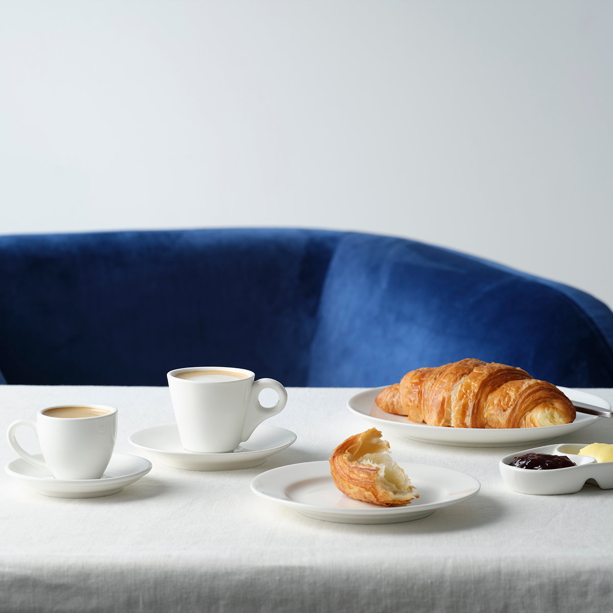 92086 Tablekraft Core White Espresso Cup V-Shape 70ml Tomkin Australia Hospitality Supplies