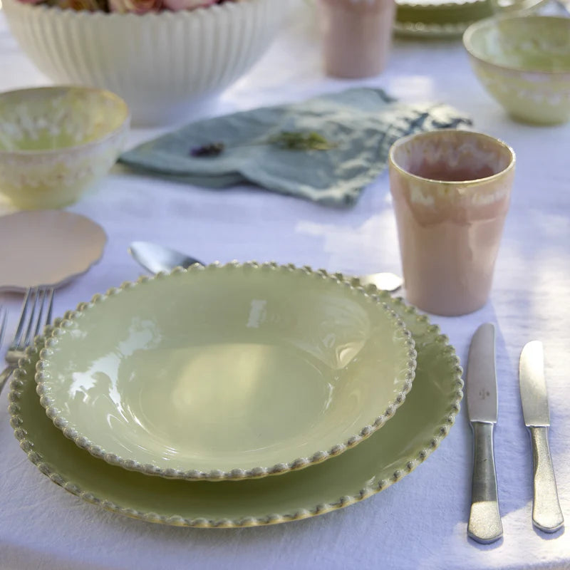 Pearl Lily Green Dinner Plate 280mm