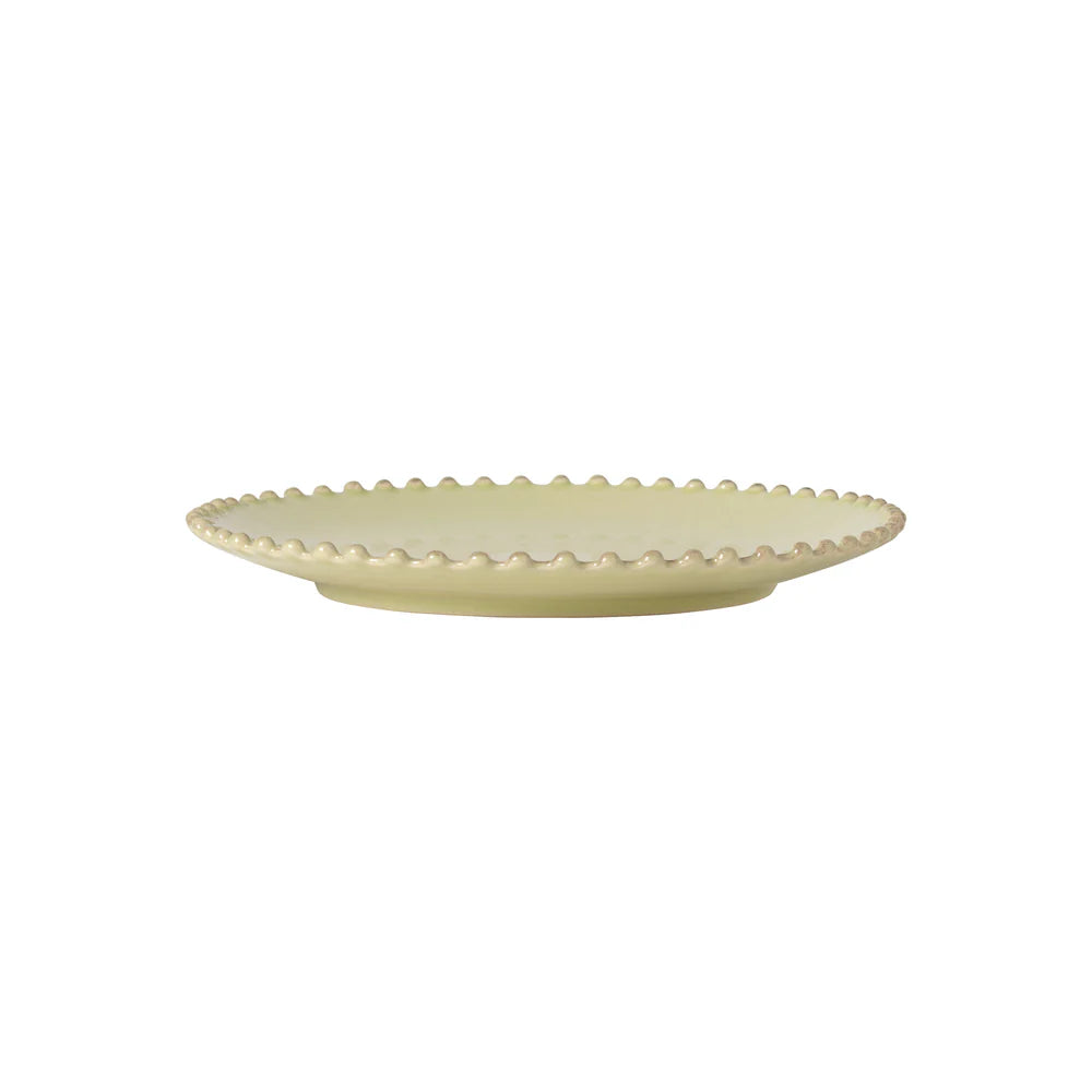 Pearl Lily Green Plate 220mm