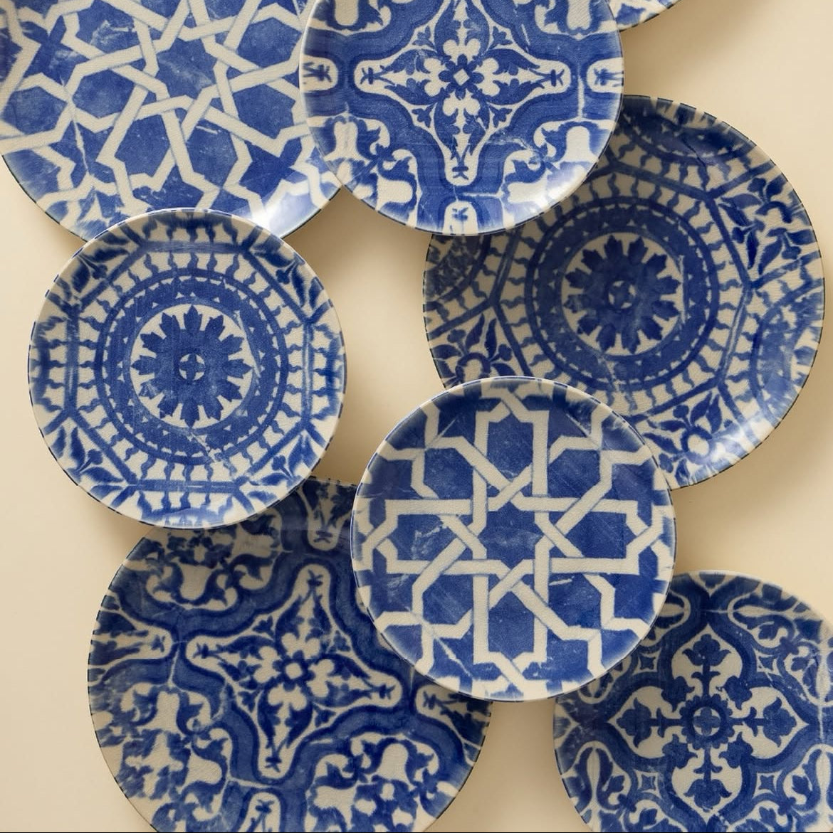 Elements Algarve Blue D Appetizer Plate 156mm