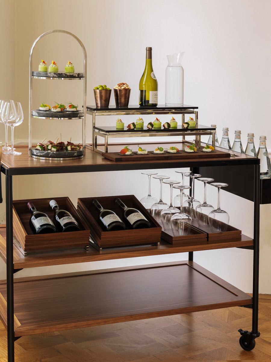 Craster Fare 3.1 Oak Trolley 1100x650x880mm