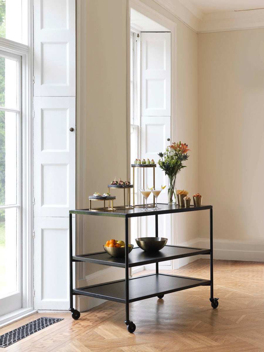 Craster Fare 3.1 Walnut Trolley 1100x650x880mm