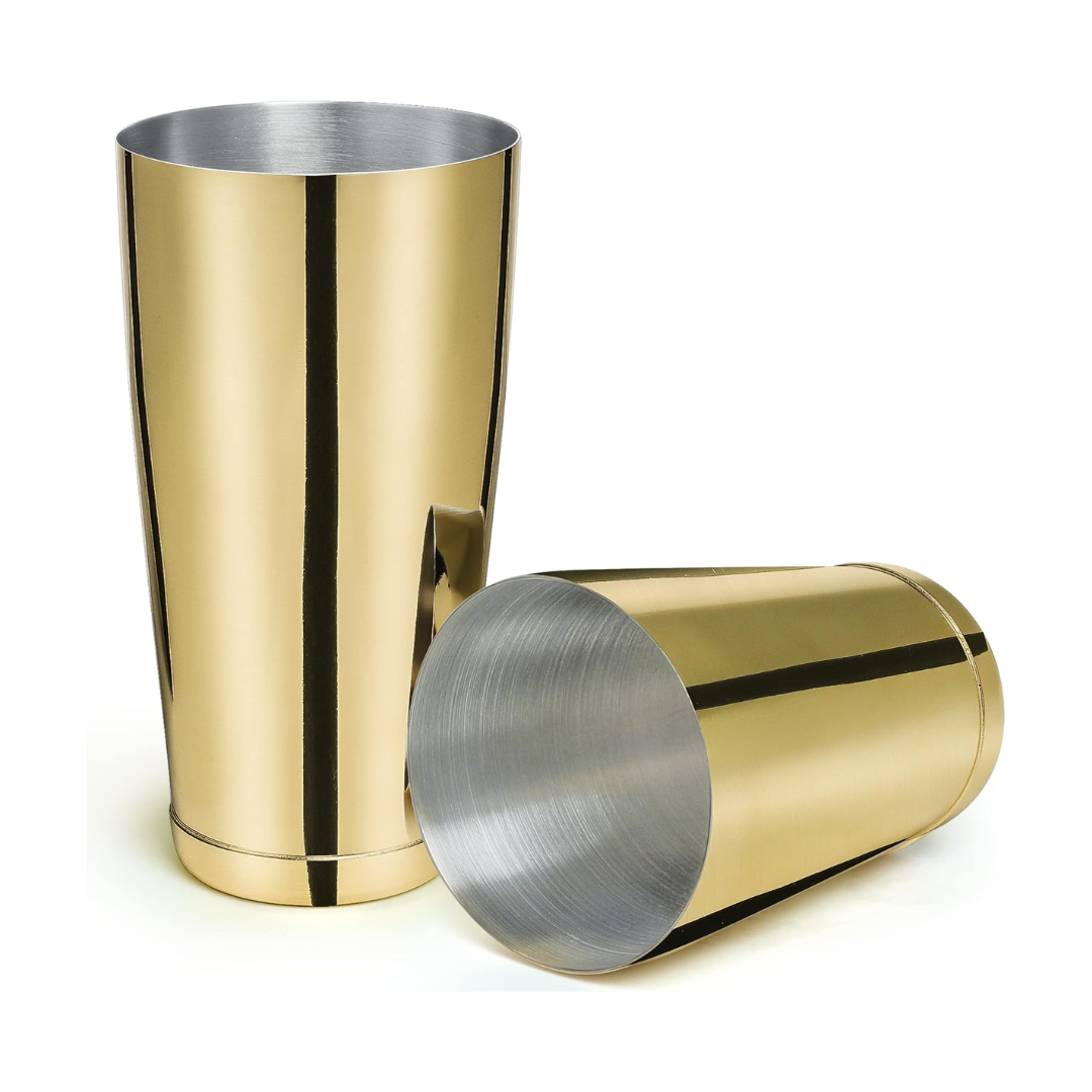 Bostontins Cocktail Shaker Gold