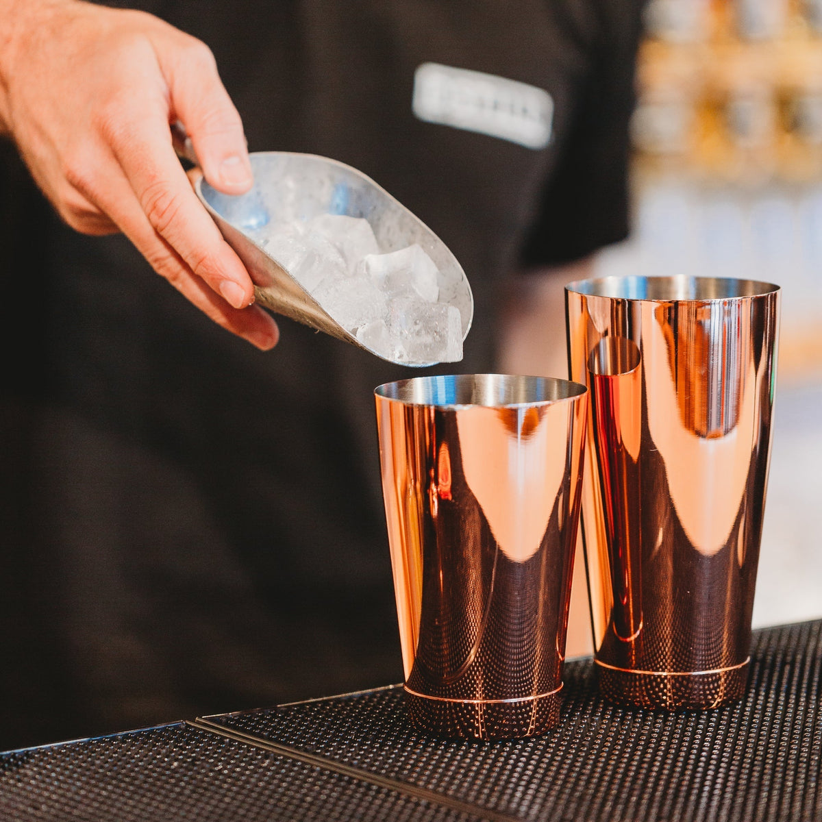 Bostontins Cocktail Shaker Copper