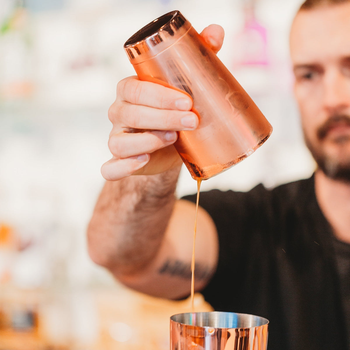 Bostontins Cocktail Shaker Copper