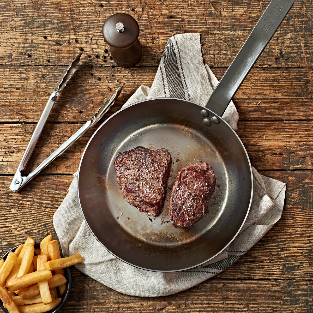 Carbone Plus Frypan Round 260x43mm
