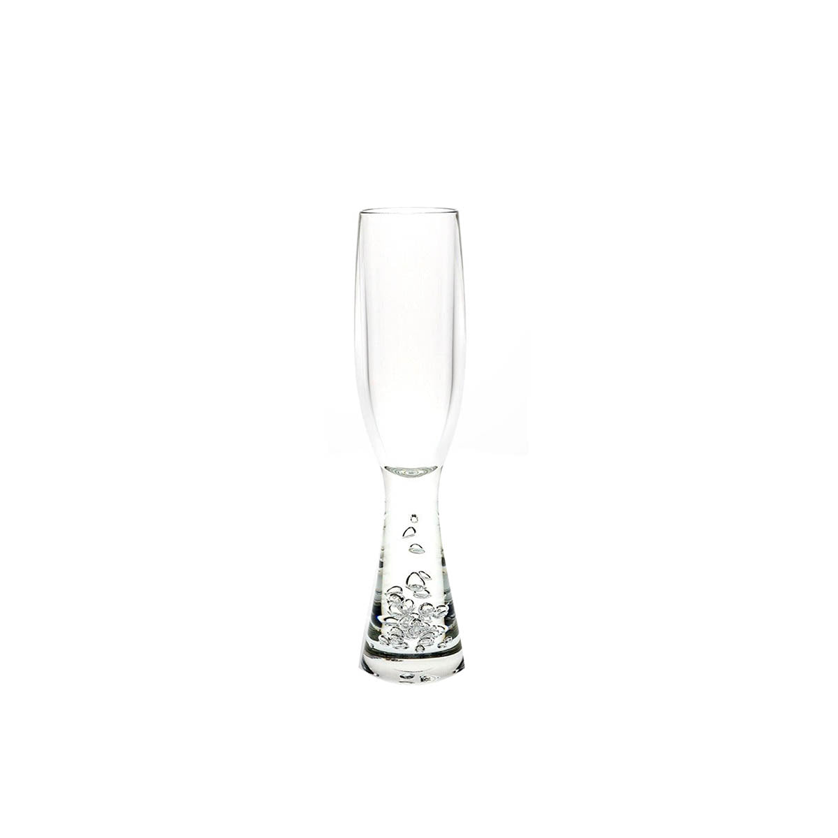 DS2020-033 D-Still Champagne Flute Bubble Base Polycarbonate 180ml Tomkin Australia Hospitality Supplies