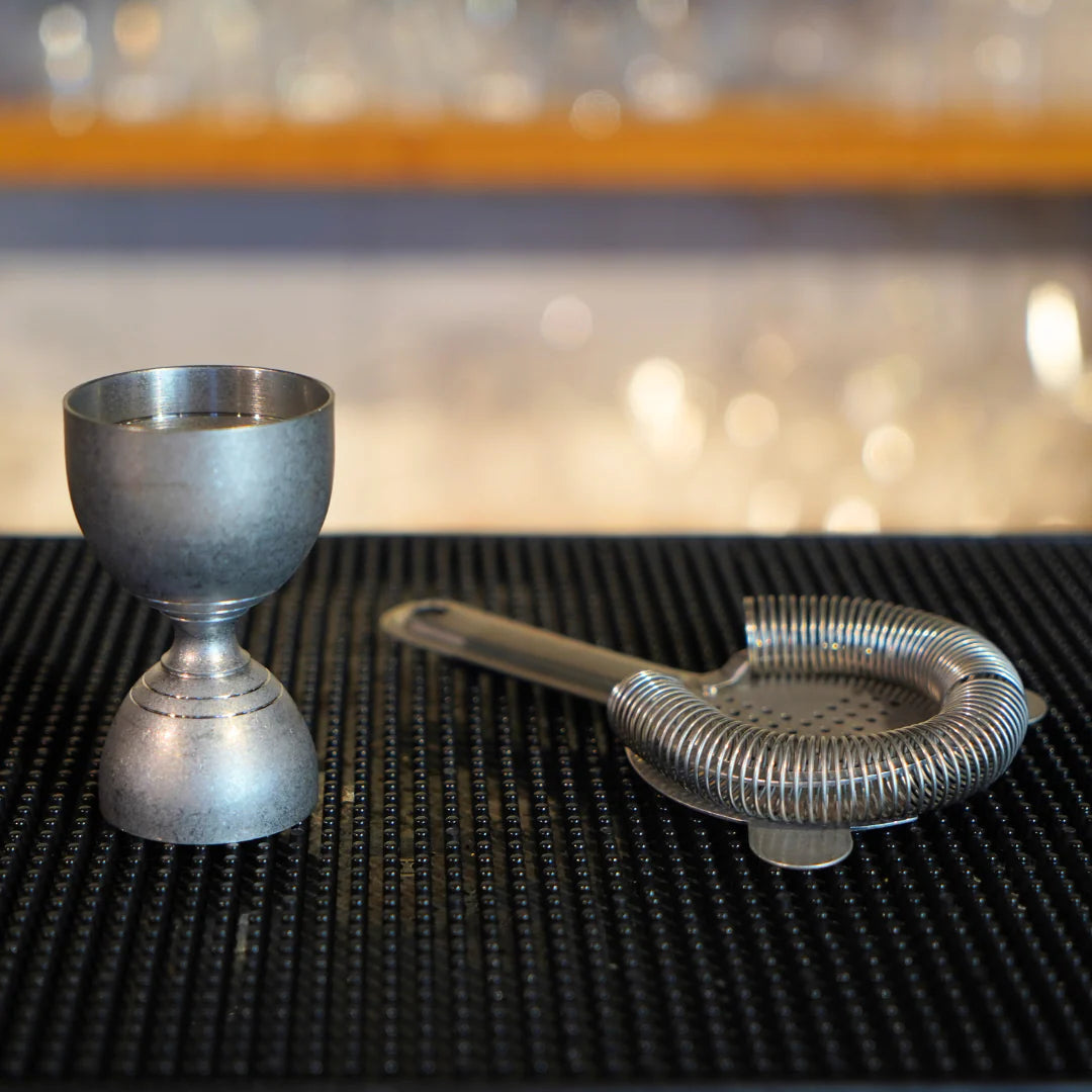 Hawthorn Strainer  165x100mm Vintage Stainless Steel