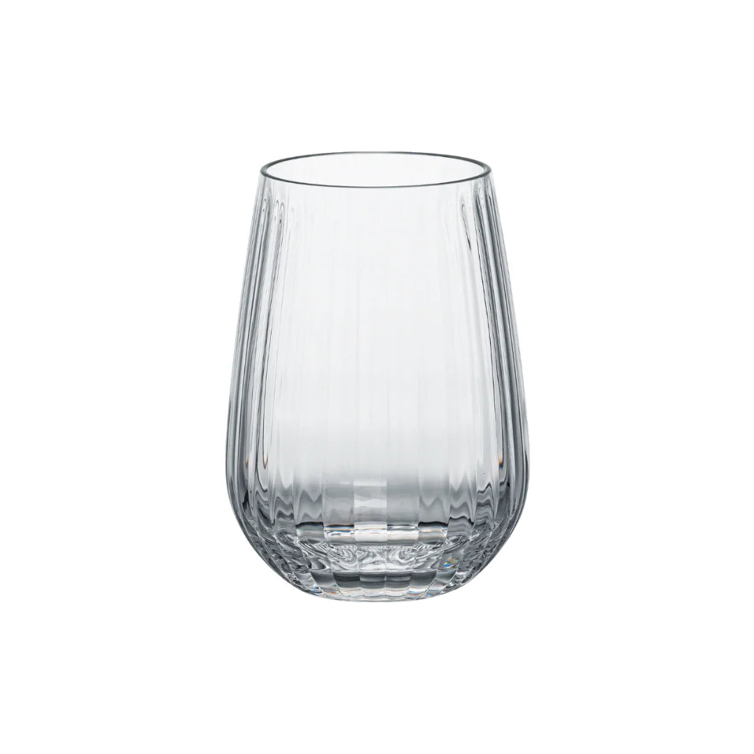 Bamboo Stemless Wine Tumbler Polycarbonate 350ml