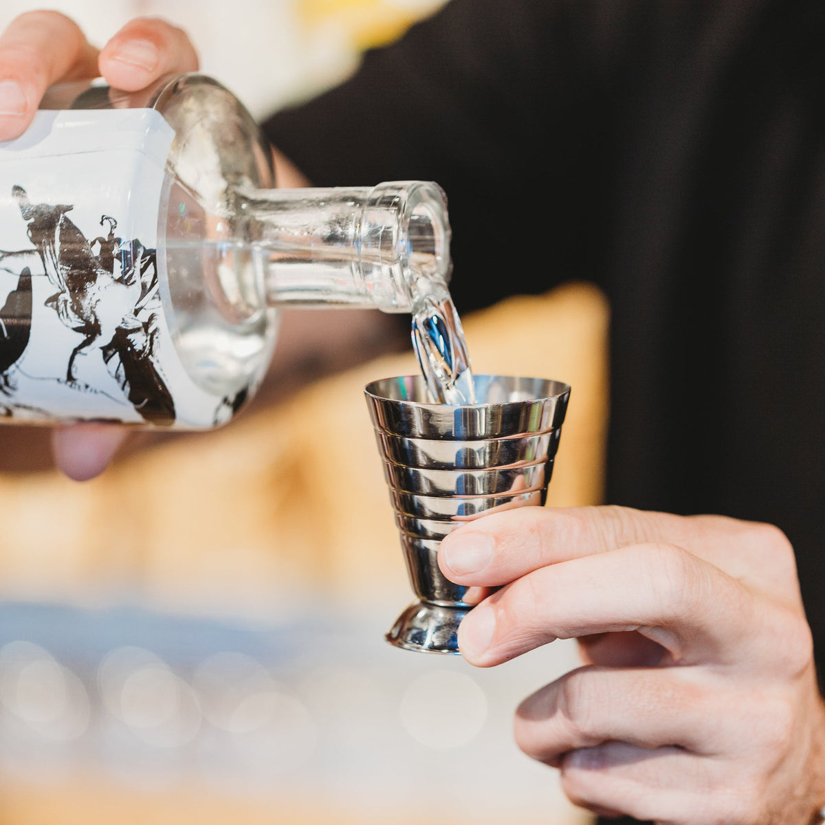 Multi Level Jigger  75ml Stainless Steel