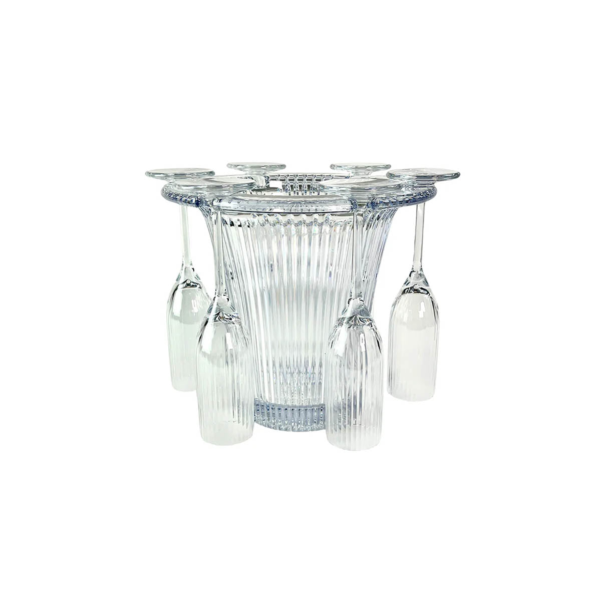 DSS142K D-Still Bamboo Champagne Bucket 3.8L + 6 Flutes 145ml Tomkin Australia Hospitality Supplies