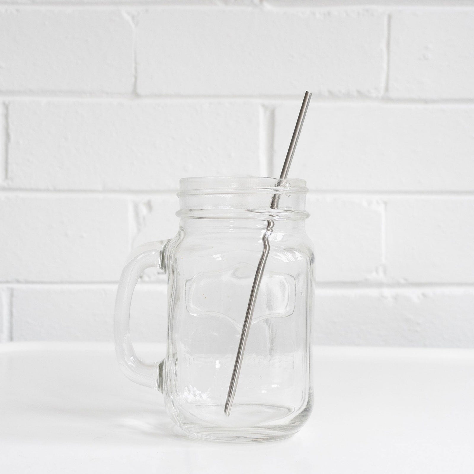 Reusable Stainless Steel Straws 15x6mm Pack of 12