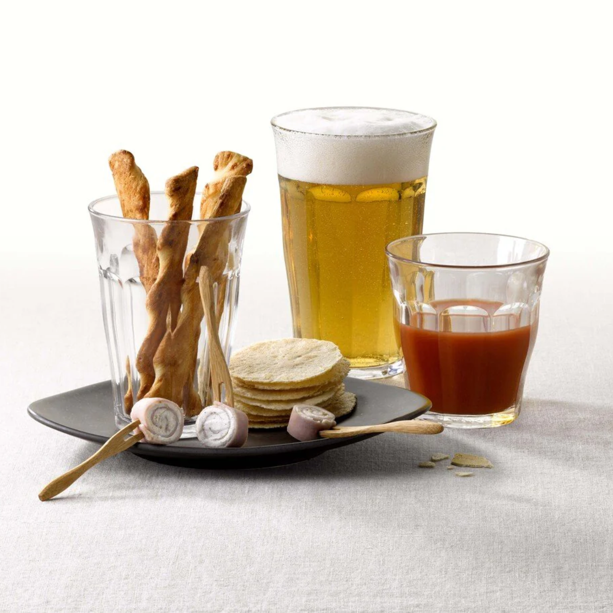 Picardie Tumbler Clear Set (18/Pack)