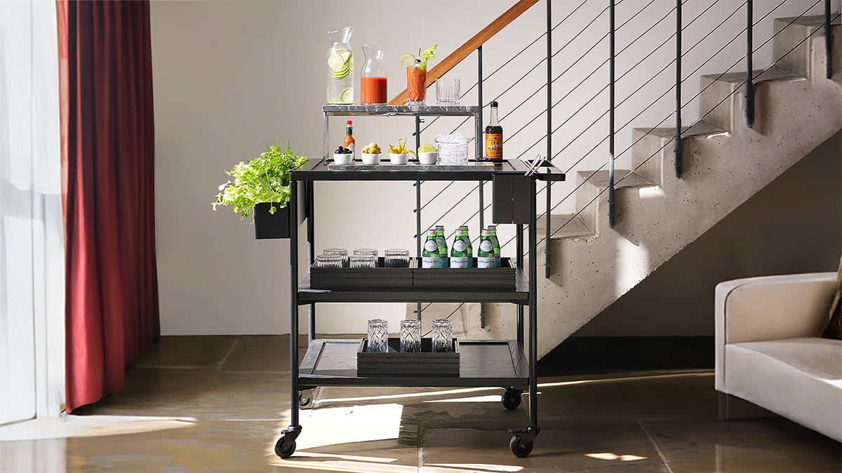 Craster Fare 3.1 Black Trolley 1100x650x880mm