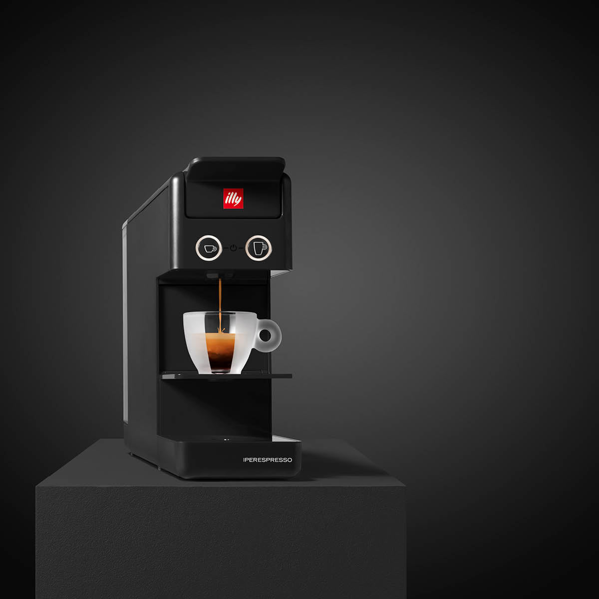 Iperespresso Y3.3 Home Espresso Capsule Coffee Machine Black