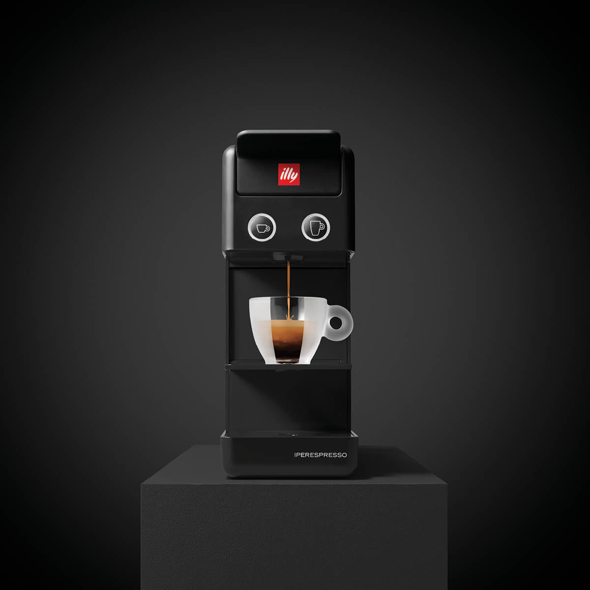 Iperespresso Y3.3 Home Espresso Capsule Coffee Machine Black