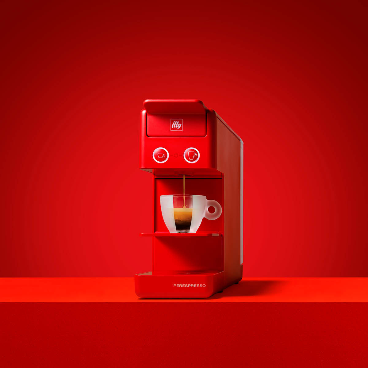 Iperespresso Y3.3 Home Espresso Capsule Coffee Machine Red