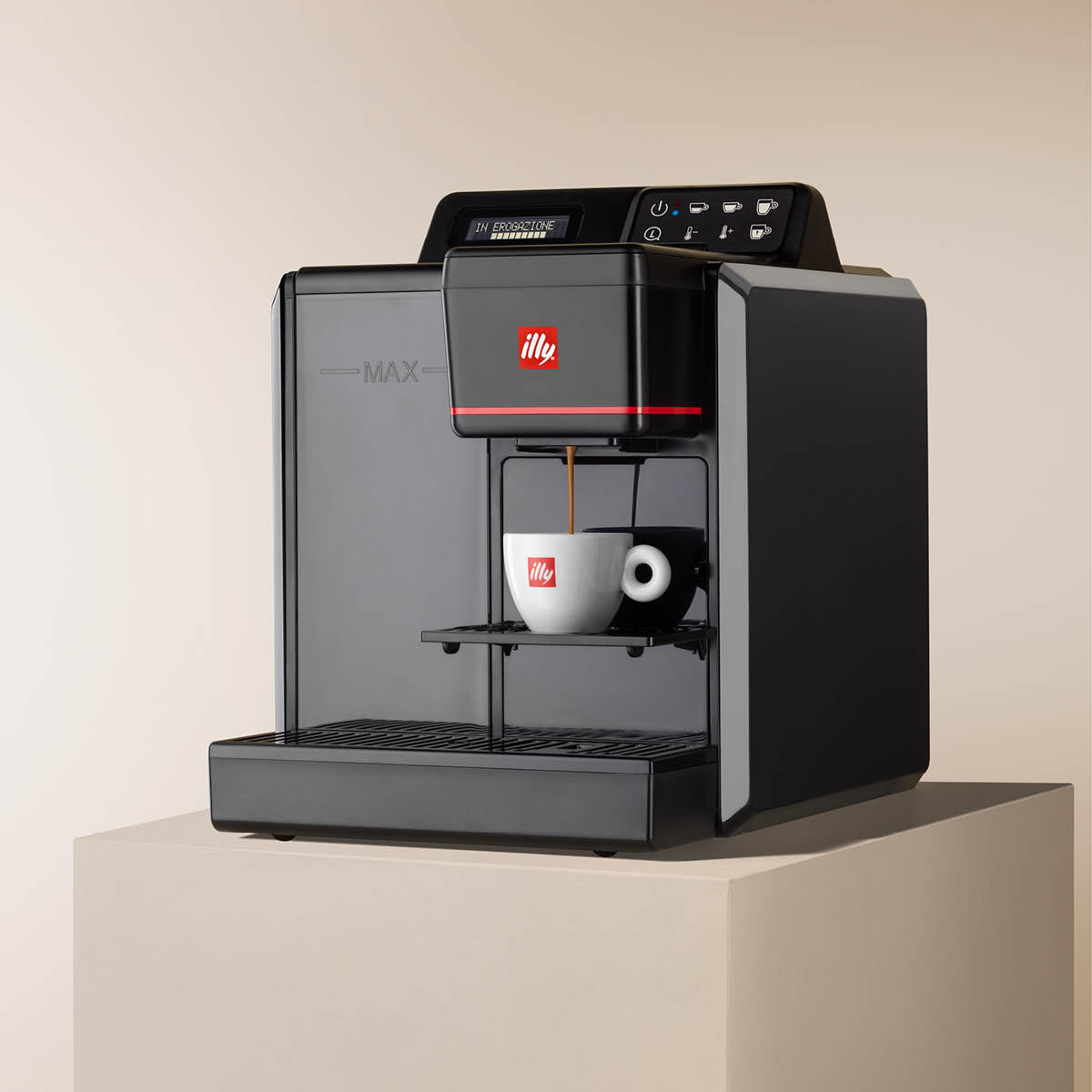 Professional Smart50 Espresso Capsule Coffee Machine Black