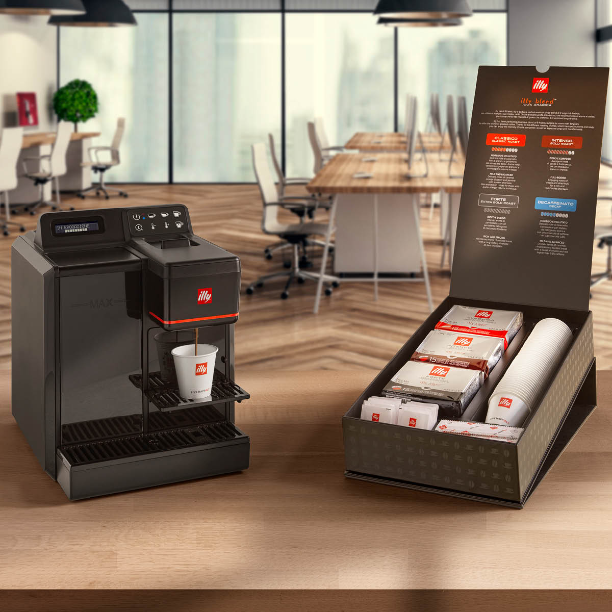 Illy coffee capsule machine best sale
