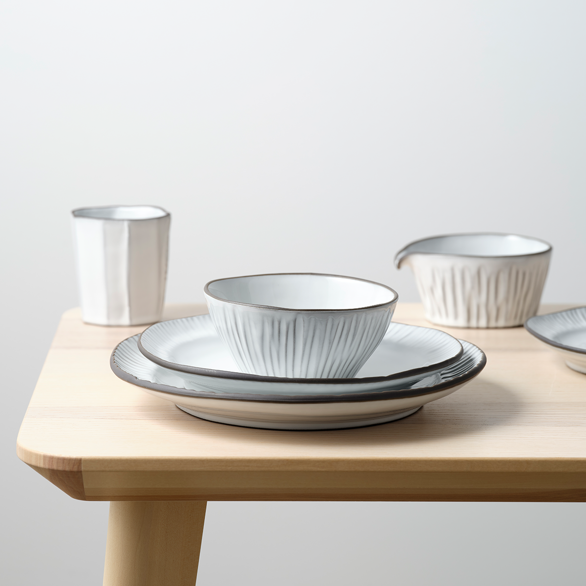 Tablekraft Linea Organics Conical Bowl 130x63mm 400ml White