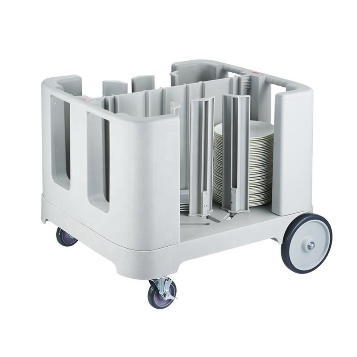 Adjustable &amp; Foldable Dish Caddy to Hold 240 Plates 963x908x765mm