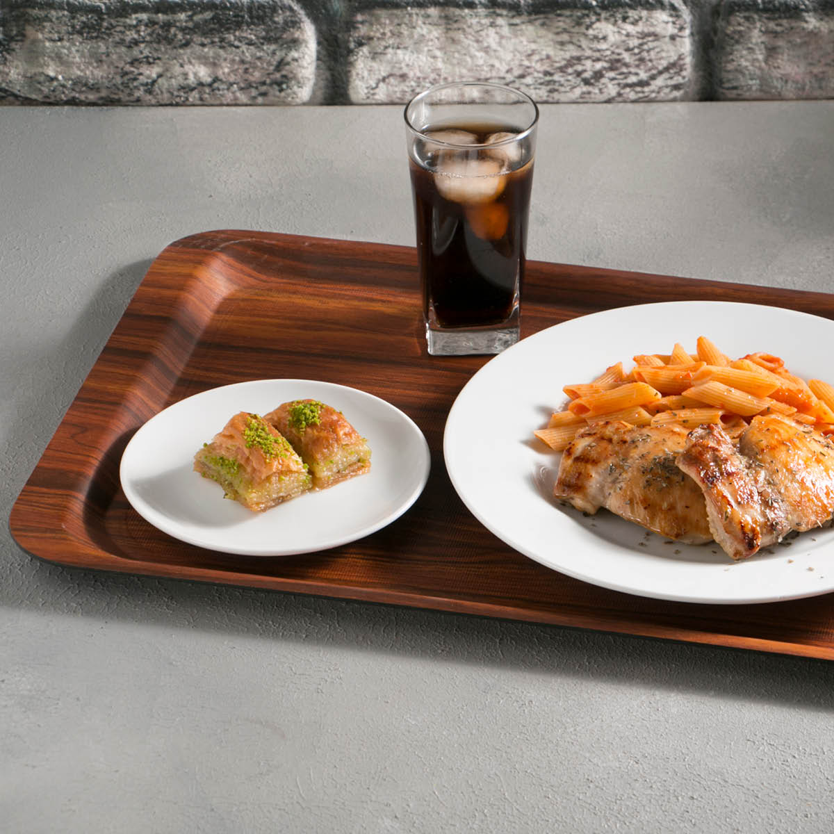 Kocel Horeca Midas Rectangular Tray Non-Slip 610x430mm