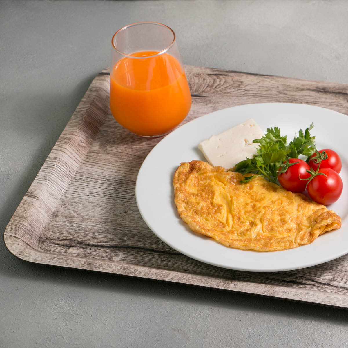Kocel Tex Troya Rectangular Tray Smooth 460x360mm