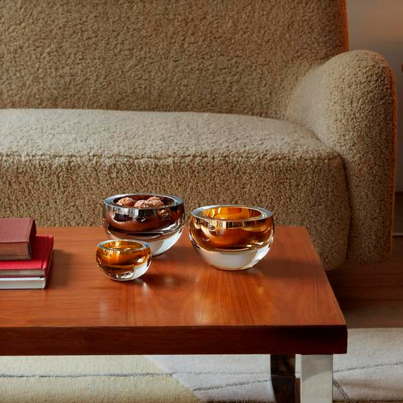 Host Round Bowl Gold 150mm