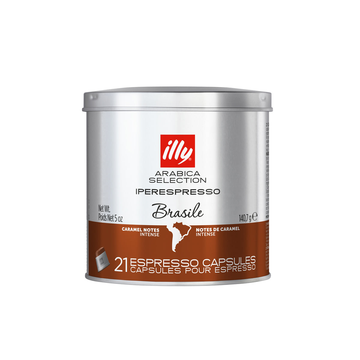 Iperespresso Capsules - Brazil 21pc Tin