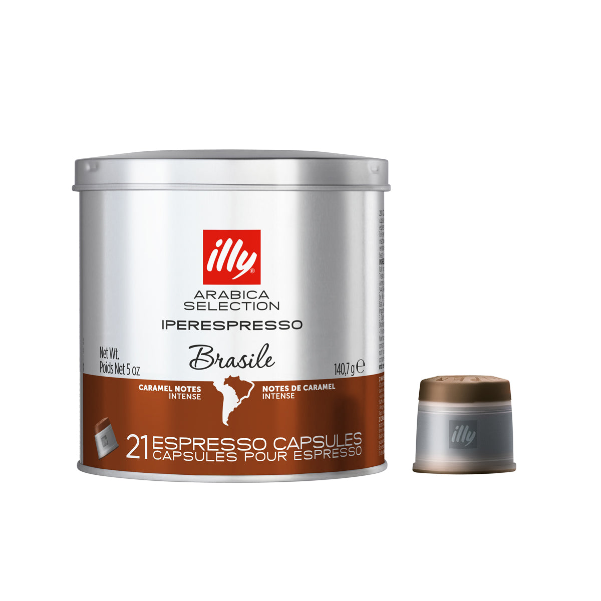 Iperespresso Capsules - Brazil 21pc Tin