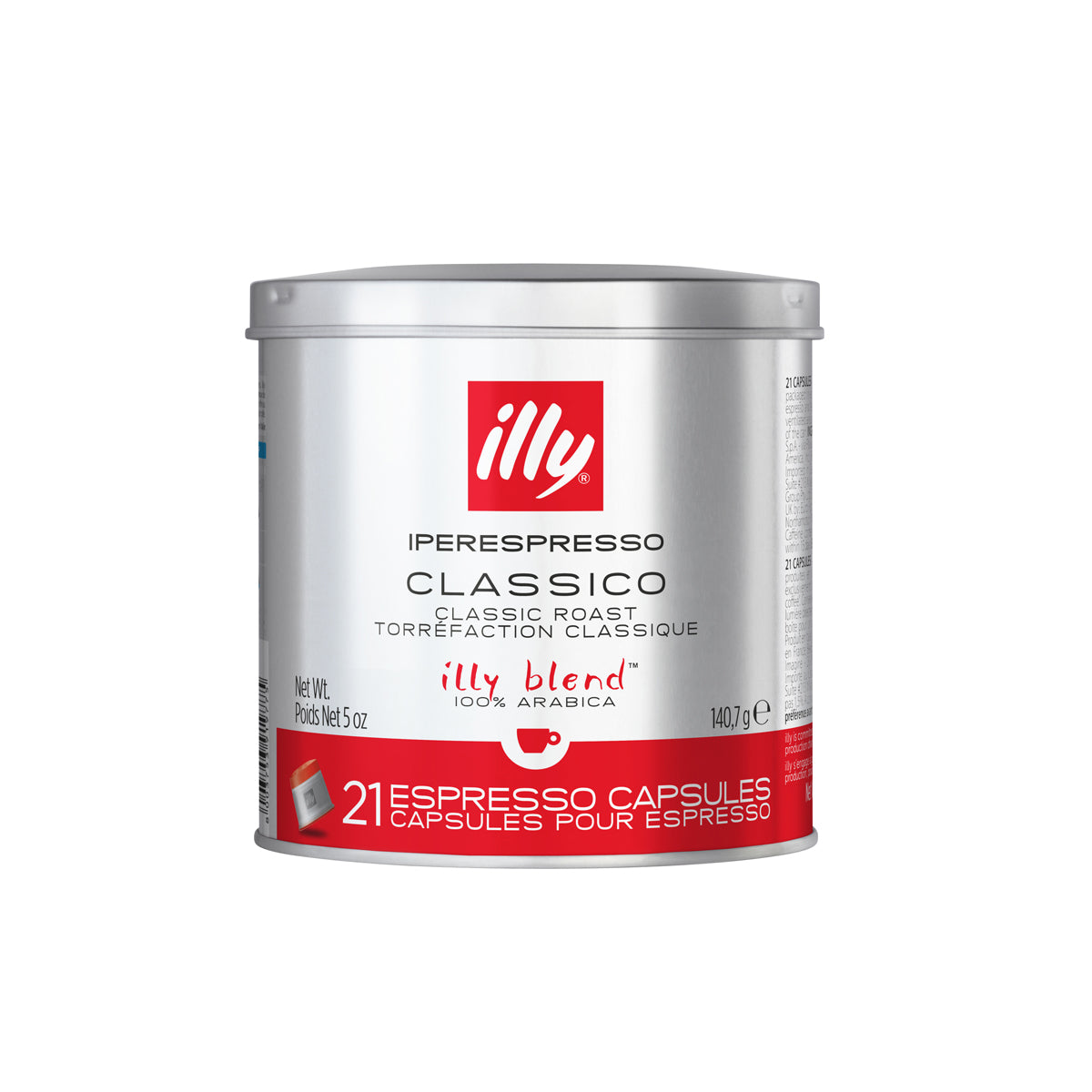 Iperespresso Capsules - Classico 21pc Tin