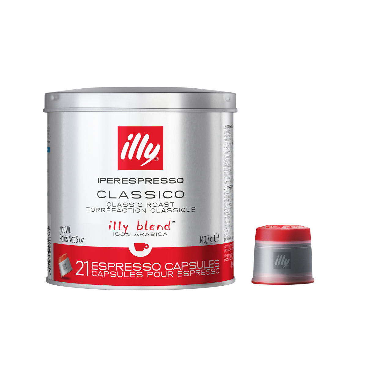 Iperespresso Capsules - Classico 21pc Tin