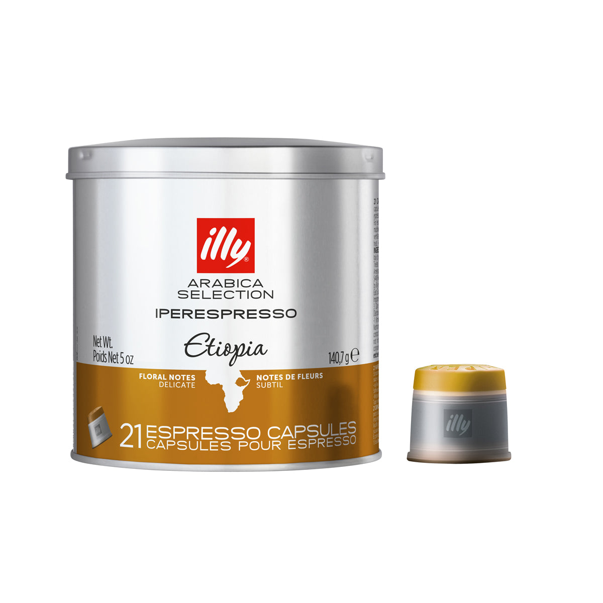 Iperespresso Capsules - Ethiopia 21pc Tin