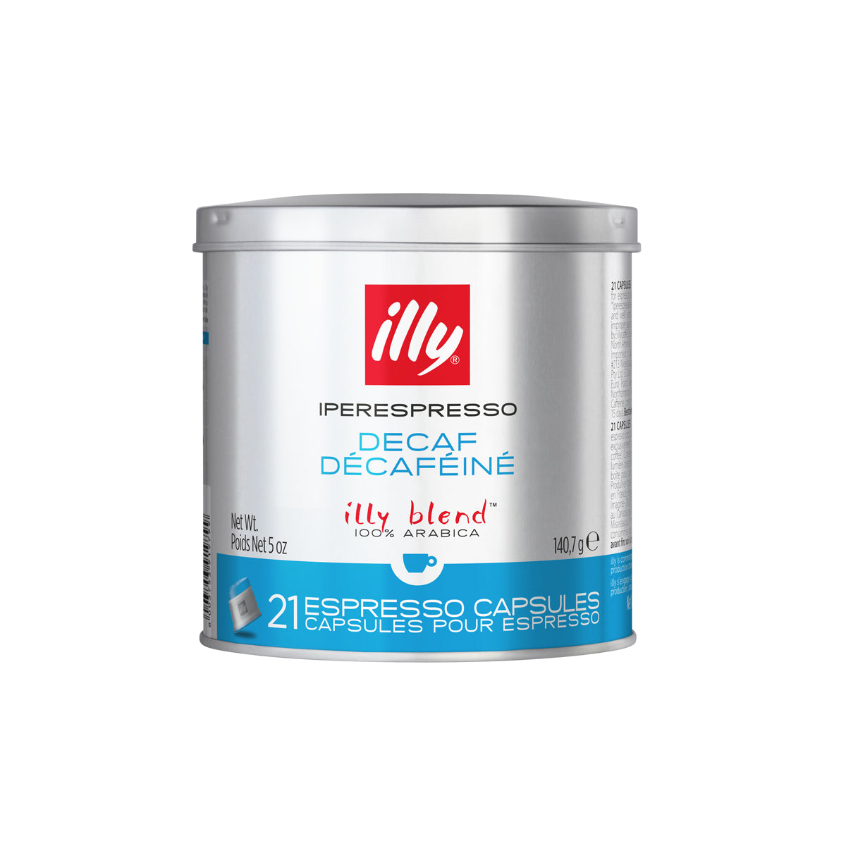 Iperespresso Capsules - Decaf 21pc Tin