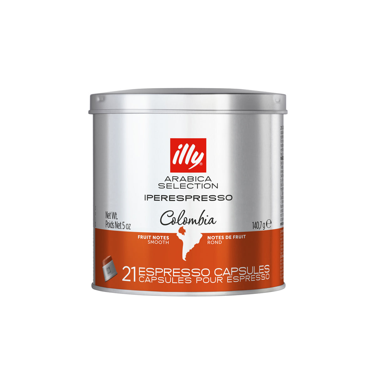 Iperespresso Capsules - Columbia 21pc Tin