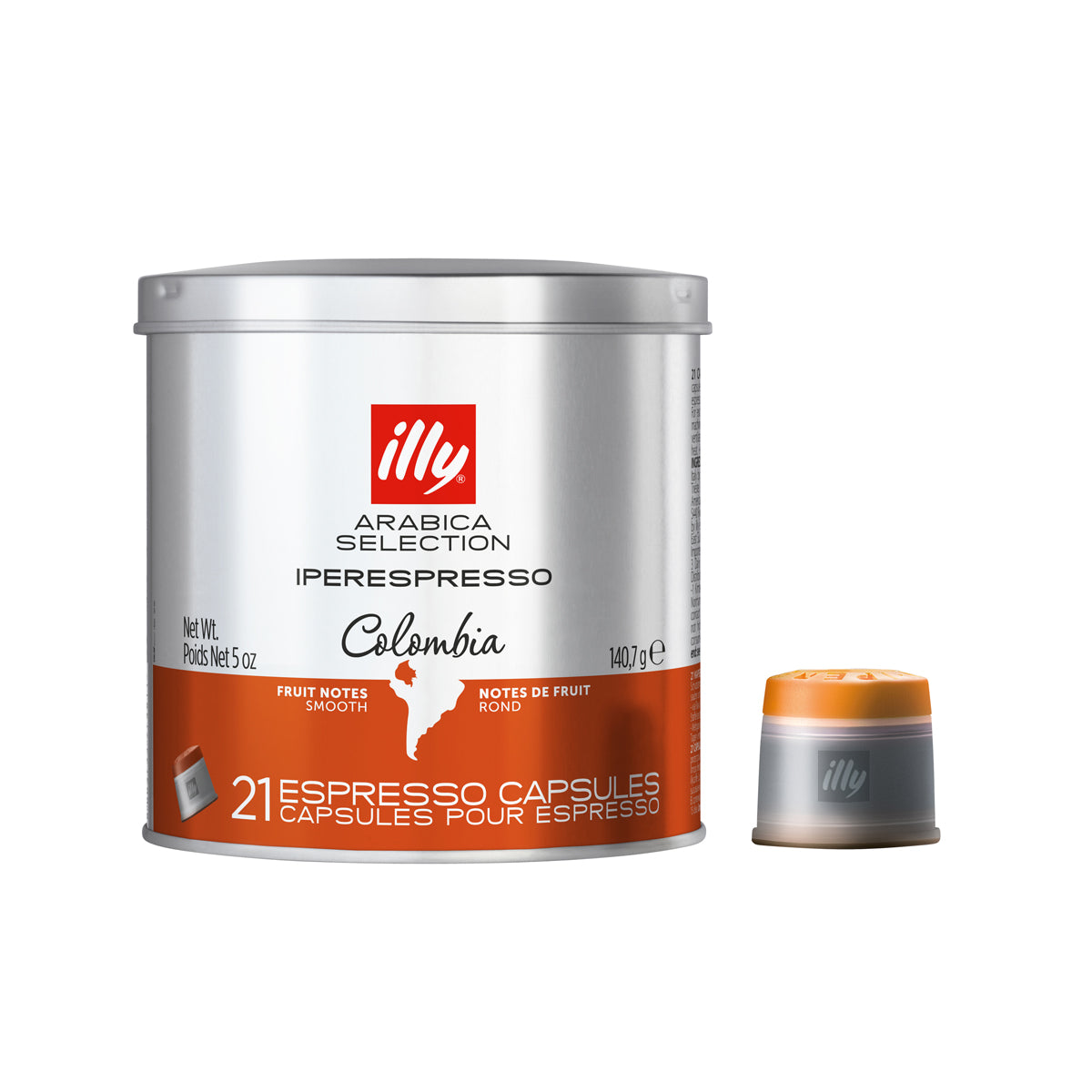 Iperespresso Capsules - Columbia 21pc Tin